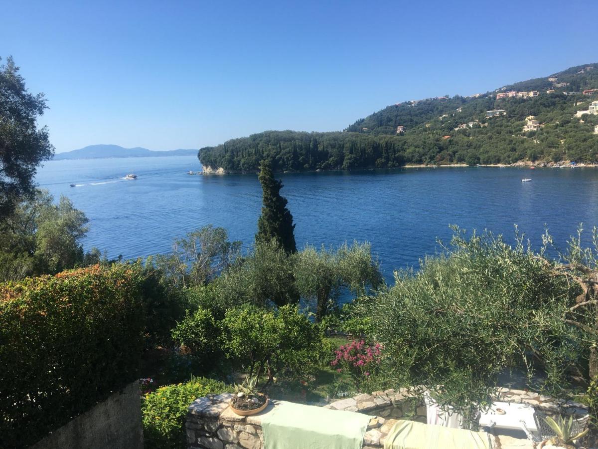 Kala.Mia Charming Sea View Villa Kalami (Corfu) Exterior foto